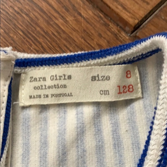 Zara GIRLS - nautical pant set - size 8 worn once - Picture 3 of 7